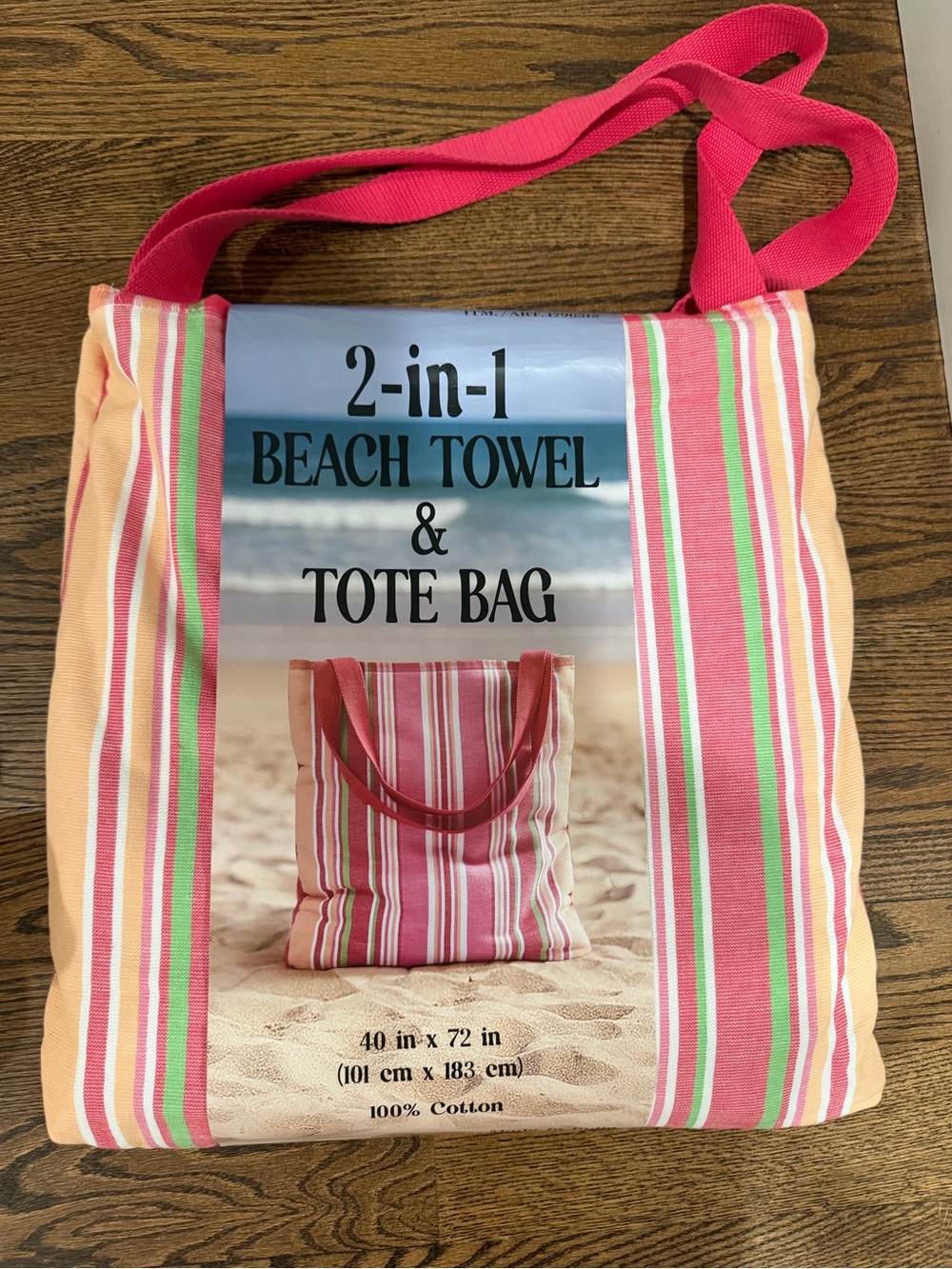 2 in 1 Beach Towel & Towel Bag Costco NWT
